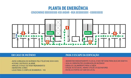 Medidor via Bluetooth e Wi-Fi / Planta de Incêndio